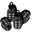 KIT 4 Tampa Válvula Bico Pneu Pino Roda Moto Carro(4 Unidades)