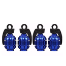 KIT 4 Tampa Válvula Bico Pneu Pino Roda Moto Carro(4 Unidades)