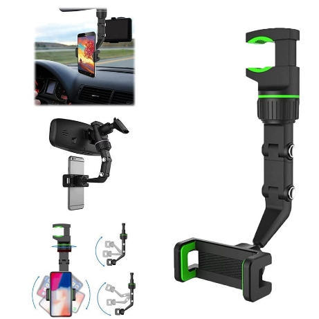 Novo Suporte Multifuncional Carro Espelho Retrovisor e Mesa universal GPS para celular automóvel
