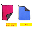 Toalha Pano Limpeza 2 Lados Limpar Carros sem Arranhar Multiuso De Microfibra Macia