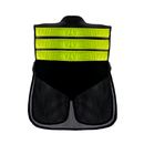 Colete motoboy mototáxi refletivo com bolso frontal