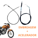 Kit Cabo De Acelerador + Embreagem Honda Cg 150 Titan 2009 2010 2011 2012 2013