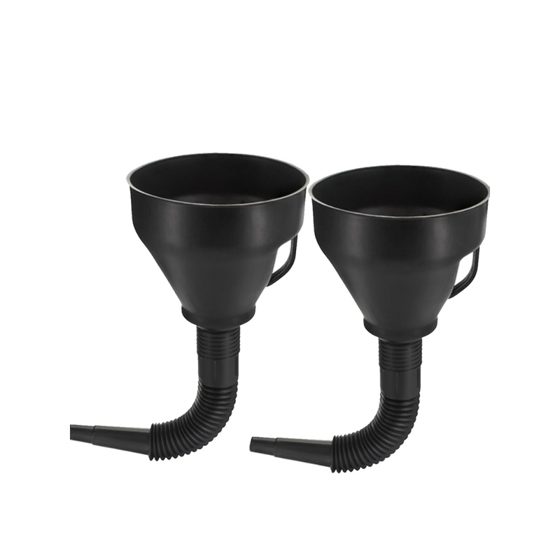 Kit Funil Flexível Plástico Sanfonado