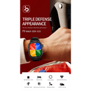 Relógio inteligente F9 2025 com Bluetooth para chamadas, relógio esportivo e frequência cardíaca