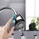 Inox Prata Torneira Com Chuveiro Com Rotação De 360° Cozinha Luxo Parede Promoção