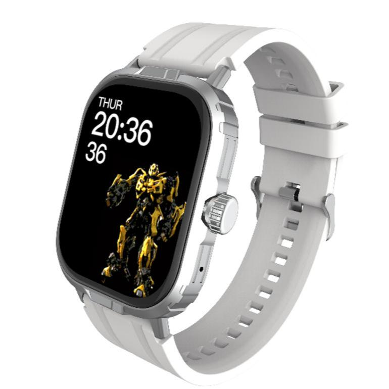 Relógio inteligente F9 2025 com Bluetooth para chamadas, relógio esportivo e frequência cardíaca