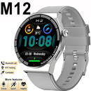 Relógio inteligente F9 2025 com Bluetooth para chamadas, relógio esportivo e frequência cardíaca