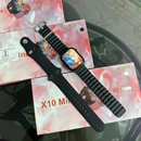 Relógio inteligente F9 2025 com Bluetooth para chamadas, relógio esportivo e frequência cardíaca