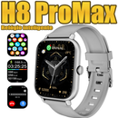 Relógio inteligente F9 2025 com Bluetooth para chamadas, relógio esportivo e frequência cardíaca