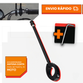 Antena Corta Pipa Moto Retrátil Anti Cerol Aço Inox Guidão