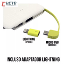 Carregador Portátil Pineng Power Bank 10.000mah,5000mah com adaptador iPhone,V8