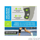 Joelheira Compressão Ortopedica Articulada Apoio Reforçado - Abcshop