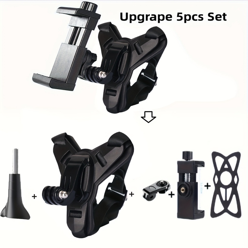 Suporte De Capacete Para Câmera De Ação E Celular Queixo Gopro Sjcam