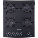Fogão Atlas 4 Bocas preto Atenas Glass com Acendimento automático - Bivolt