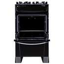 Fogão Atlas 4 Bocas preto Atenas Glass com Acendimento automático - Bivolt