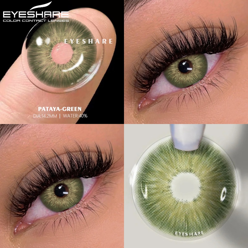 Lentes De Contato Coloridas 2pcs 