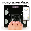 Balança Digital Medidora Corporal Bioimpedância até 180kg rj