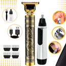 Kit --Barbeador-cuidados masculinos e aparador de pelos Maquina cortar cabelo