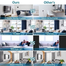 Kit 1/2/3/4 Câmeras A9 HD Mini com visão noturna Wifi Câmera 1080P Vigilância