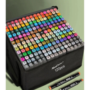 Kit de Canetas Marcadoras de Cabeça Dupla – 36/60/80/100/120/168 Peças