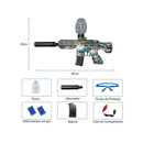 Arminha Automática Modelo M416 / AK-47 / MP5 / IMR - Com Silenciador e 5000 Bolinhas e Dardos com Ventosa + Acessórios