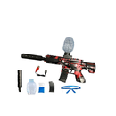 Arminha Automática Modelo M416 / AK-47 / MP5 / IMR - Com Silenciador e 5000 Bolinhas e Dardos com Ventosa + Acessórios