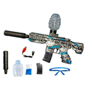 Arminha Automática Modelo M416 / AK-47 / MP5 / IMR - Com Silenciador e 5000 Bolinhas e Dardos com Ventosa + Acessórios