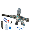 Arminha Automática Modelo M416 / AK-47 / MP5 / IMR - Com Silenciador e 5000 Bolinhas e Dardos com Ventosa + Acessórios