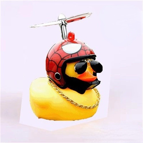 Peça de Decoração para moto – Pato Amarelo Estiloso