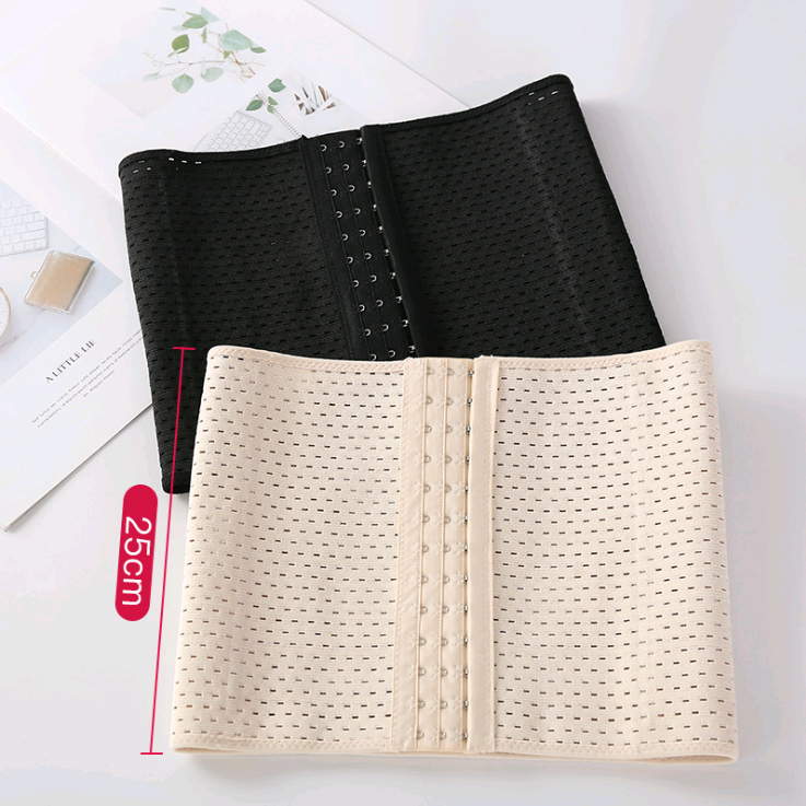 Faixa De Barriga Pós-Parto Feminina Com Cintura Trainer C-Seção Recuperação Trimmer Corpo Shaper Fina