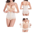 Faixa De Barriga Pós-Parto Feminina Com Cintura Trainer C-Seção Recuperação Trimmer Corpo Shaper Fina